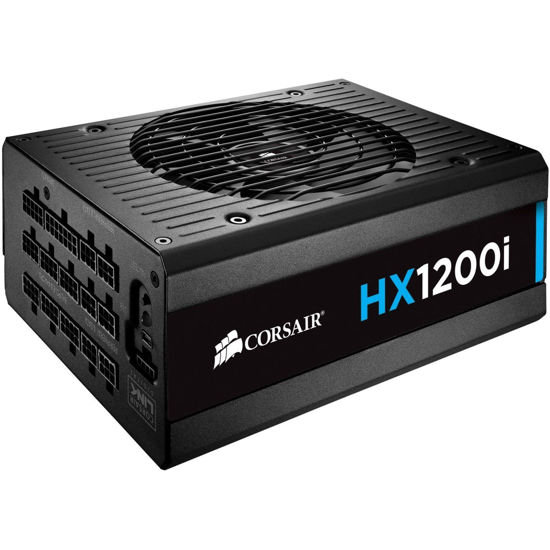 Picture of Corsair HXi Series, HX1200i, 1200 Watt, 80+ Platinum Certified, Fully Modular - Digital Power Supply