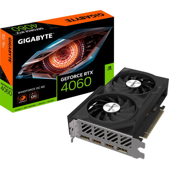Picture of GIGABYTE Nvidia GeForce RTX 4060 WF2OC-8GD 8GB