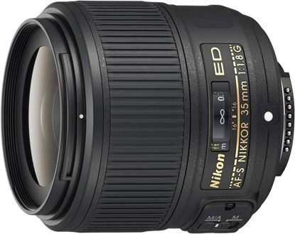 Picture of Nikon AF-S NIKKOR 35mm f/1.8G ED Fixed Zoom Lens with Auto Focus for Nikon DSLR Cameras