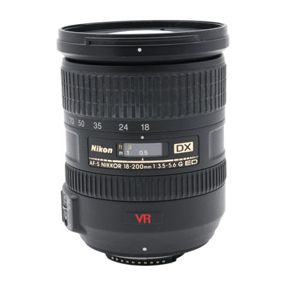 Picture of Nikon G ED-IF AF-S DX VR 2159 18-200mm f/3.5-5.6 Zoom Nikkor Lens for Nikon F White Box(Bulk Packaging) (New)