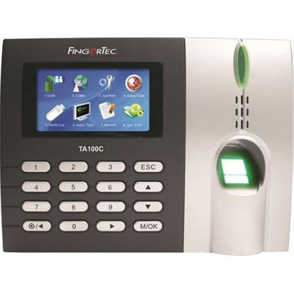 Picture of Fingertec Premier Color Multimedia Fingerprint Time Attendance System(ta100c) New Algorithm Improves Speed and Accuracy,