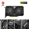 Picture of MSI GeForce RTX 4060 Ti Ventus 2X Black 8G OC Graphics Card -NVIDIA RTX 4060 Ti, 8GB GDDR6 Memory, 18Gbps, PCIe 4.0, DLSS3