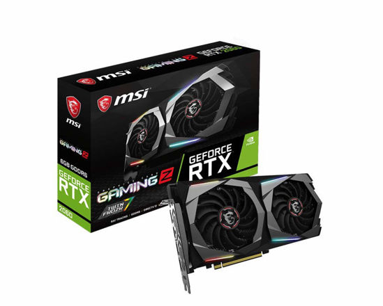 Picture of MSI Gaming GeForce RTX 2060 6GB GDRR6 192-bit HDMI/DP Ray Tracing Turing Architecture VR Ready Graphics Card (RTX 2060 GAMING Z 6G)