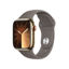 Picture of Apple Watch Series 9 [GPS + Cellular, 41mm] - Gold Stainless Steel Case with Gold Sport Band, S/M (Renewed)