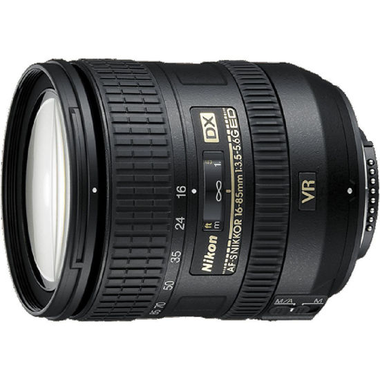 Picture of Nikon AF-S DX NIKKOR 16-85mm f/3.5-5.6G ED Vibration Reduction Zoom Lens with Auto Focus for Nikon DSLR Cameras