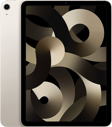 Picture of 2022 Apple iPad Air (10.9-inch, Wi-Fi, 256GB) - Starlight (Renewed)