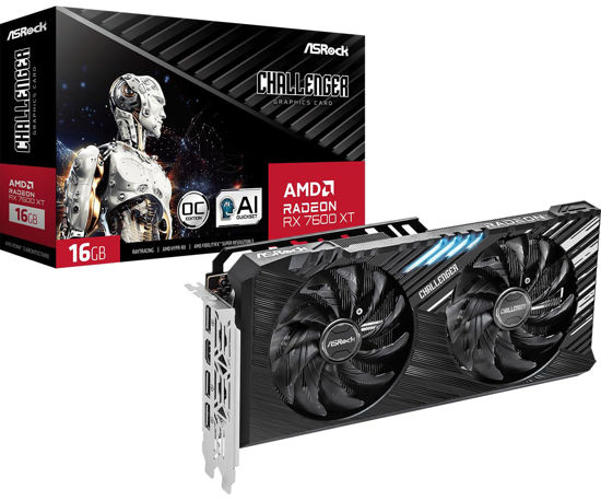 Picture of ASRock RX 7600XT Challenger 16GB OC Retail