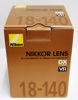 Picture of Nikon AF-S DX NIKKOR 18-140mm f / 3.5-5.6G ED VR AFSDXVR18-140G