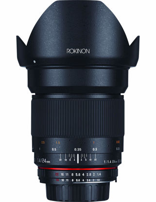 Picture of Rokinon 24mm F/1.4 Aspherical Wide Angle Lens for Sony A RK24M-S