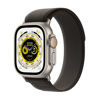 Picture of Apple Watch Ultra [GPS + Cellular 49mm] Titanium Case with Black/Gray Trail Loop, S/M (Renewed)