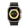 Picture of Apple Watch Ultra [GPS + Cellular 49mm] Titanium Case with Black/Gray Trail Loop, S/M (Renewed)