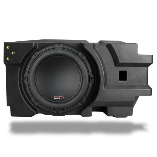 Picture of SSV Works DF-US10V 2018-2024 CanAm Defender/Defender Max Front or Rear Under-Seat 10" Subwoofer Enclosure w/1000watt 2ohm Sub
