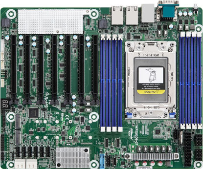 Picture of AsRock Rack MB WRX80D8-2T ATX Server Motherboard Single Socket SP3 (LGA4094) AMD Ryzen™ Threadripper™ PRO WRX80