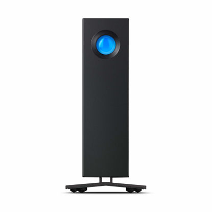 Picture of LaCie d2 Professional 24TB External Hard Drive Desktop HDD - USB-C USB 3.1 Gen 2, 7200 RPM Enterprise Class Drives, for Mac and PC Desktop, 1mo Adobe CC All Apps Plan, Rescue Services (STHA24000800)
