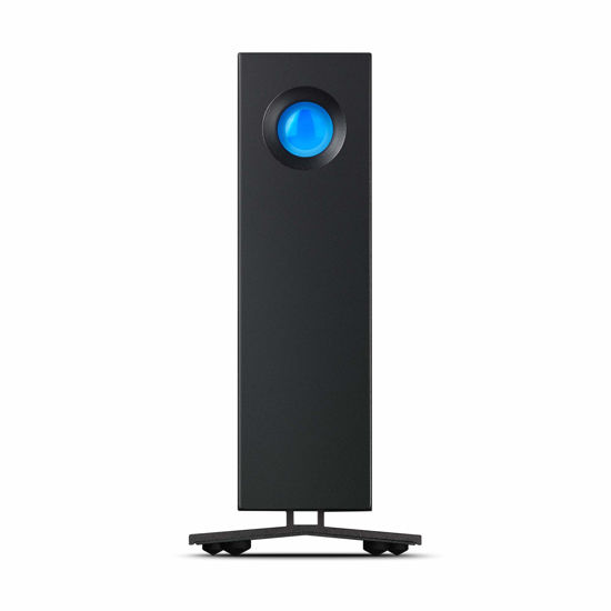Picture of LaCie d2 Professional 24TB External Hard Drive Desktop HDD - USB-C USB 3.1 Gen 2, 7200 RPM Enterprise Class Drives, for Mac and PC Desktop, 1mo Adobe CC All Apps Plan, Rescue Services (STHA24000800)