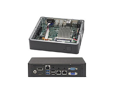Picture of Supermicro SuperServer E200-9AP Mini PC Server - 1 x Intel Atom x5-E3940 Quad-core [4 Core] 1.60 GHz DDR3 SDRAM - Serial ATA/600 Controller - 60 W