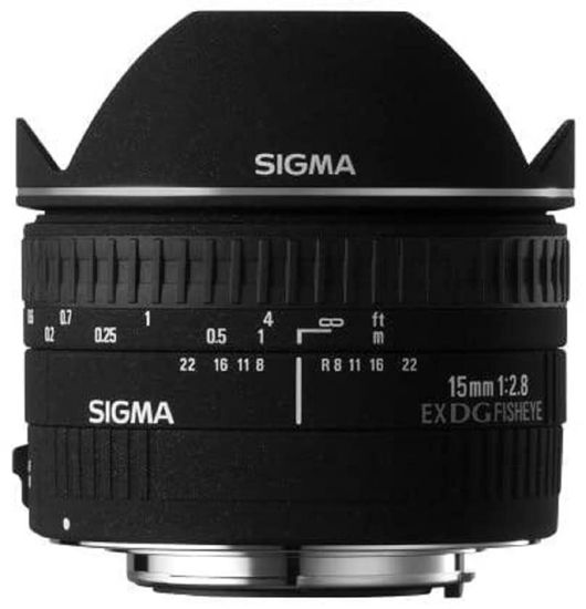 Picture of Sigma 15mm f/2.8 EX DG Diagonal Fisheye Lens for Sigma SLR Cameras