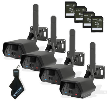 Picture of TACTACAM Defend Cellular Security Camera - No WiFi Required - Motion Activated Wireless Camera - Motion Detection - Includes SD Cards and Microfiber Cleaning Cloth (4PK)