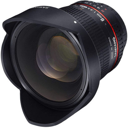 Picture of SAMYANG 8 mm f/3.5 UMC CS II fisheye Lens - for Olympus 4/3