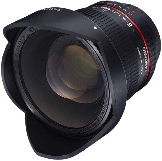 Picture of SAMYANG 8 mm f/3.5 UMC CS II fisheye Lens - for Olympus 4/3