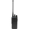 Picture of 2 x Motorola CP100D Analog UHF Portable Non-Display Two Way Radio, 16 Channel, 4 Watt (403-480MHz) + 2 x HKLN4606 Remote Speaker Mic - 2 Pack with Mic Bundle