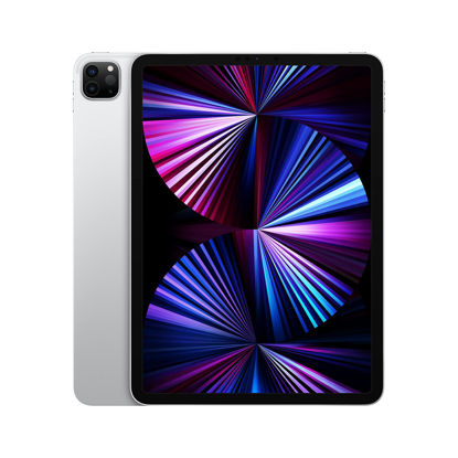 Picture of 2021 Apple iPad (11-inch, Wi-Fi, 128GB) - Silver (Renewed)