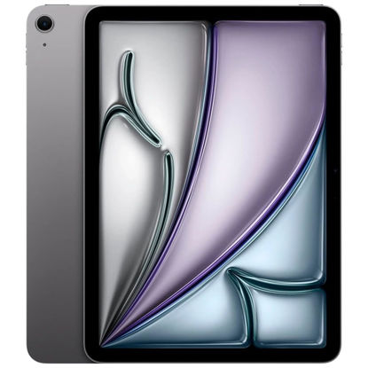 Picture of 2024 Apple iPad Air (11-inch, Wi-Fi + Cellular, 128GB) - Space Gray (Renewed)
