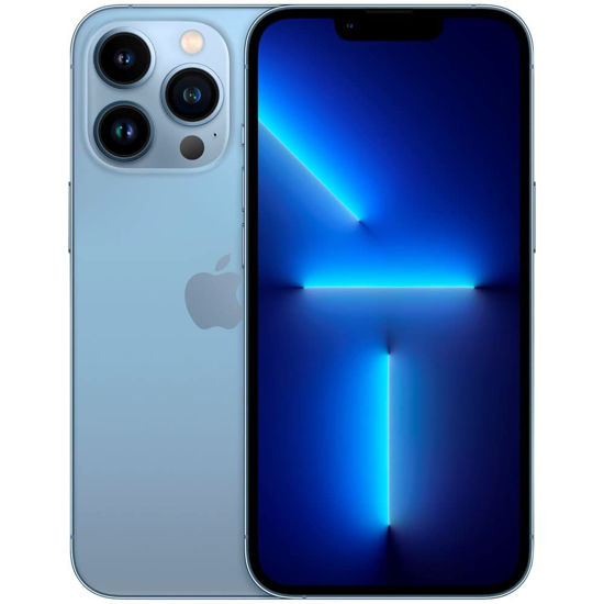 Picture of Apple iPhone 13 Pro, 128GB, Sierra Blue - GSM Carriers (Renewed)