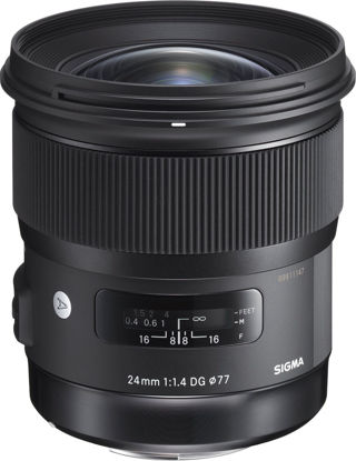 Picture of Sigma 24mm f/1.4 DG HSM Art Lens for Canon EF
