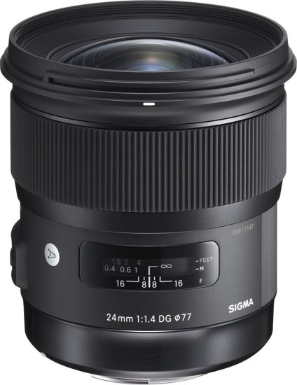 Picture of Sigma 24mm f/1.4 DG HSM Art Lens for Canon EF