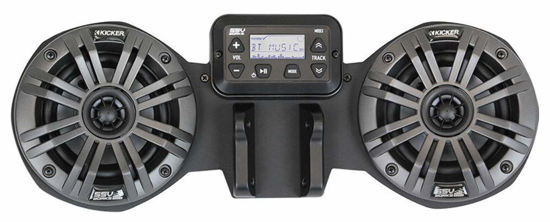 Picture of SSV Works RKR-2K Front Fairing 4" Speakers+Bluetooth Receiver For CAN-AM RYKER