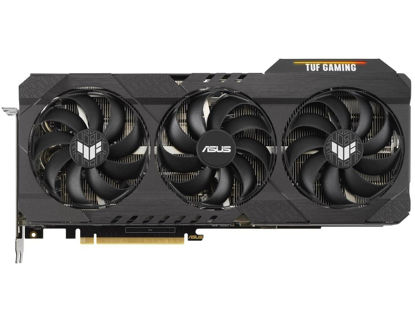 Picture of ASUS TUF Gaming NVIDIA GeForce RTX 3070 Ti OC V2 Graphics Card (PCIe 4.0, 8GB GDDR6X, HDMI 2.1, DisplayPort 1.4a, Dual ball Fan Bearings, Military-grade Certification, GPU Tweak III)