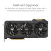 Picture of ASUS TUF Gaming NVIDIA GeForce RTX 3070 Ti OC Edition Graphics Card (PCIe 4.0, 8GB GDDR6X, HDMI 2.1, DisplayPort 1.4a, Dual Ball Fan Bearings, Military-Grade Certification, GPU Tweak II)