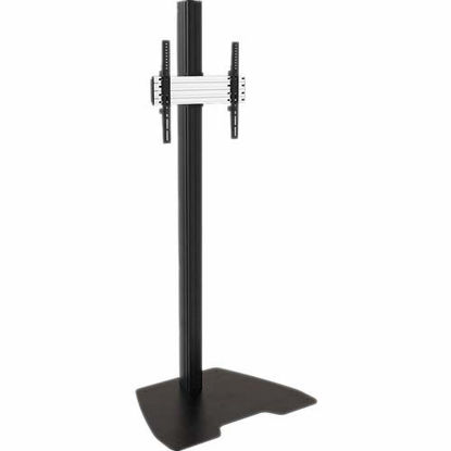 Picture of Atdec Single freestanding Floor Mount (18.9 Rail, 70.87 Post) - 110 lb Load Capacity - Floor, Fre
