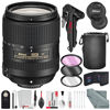 Picture of Nikon AF-S DX NIKKOR 18-300mm f/3.5-6.3G ED VR Wide-Angle to Telephoto Lens and Deluxe Bundle with Xpix Professional Tripod and Cleaning Kit