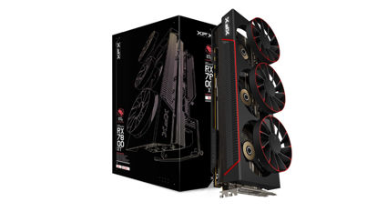 Picture of XFX Quicksilver AMD Radeon RX 7800 XT Magnetic Air Gaming Graphics Card with 16GB GDDR6, RDNA3 RX-78TMAIRF9