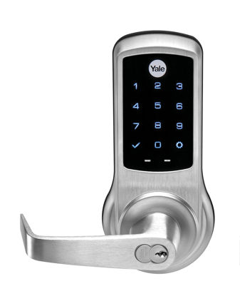 Picture of Yale AU-NTB620-NR x 2803 x 626 nexTouch Keypad Lock, Capacitive Touchscreen, No Radio, Aluminum