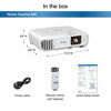 Picture of Epson Home Cinema 880 3-chip 3LCD 1080p Projector, 3300 lumens Color and White Brightness, Streaming and Home Theater, Built-in Speaker, Auto Picture Skew, 16,000:1 Contrast, HDMI 2.0, White
