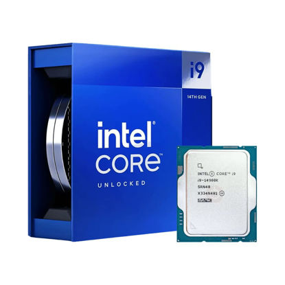 Picture of New Intel 14th Gen Raptor Lake Core i9-14900K CPU 6.0GHz Boost Speed Best Gaming CPU OC for Z790 MB RTX 4090 Card BX8071514900K + Best Notebook Stylus Pen Light