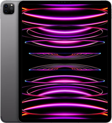 Picture of 2022 Apple iPad Pro (12.9-inch, Wi-Fi + Cellular, 256GB) - Space Gray (Renewed)
