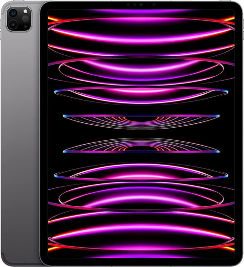 Picture of 2022 Apple iPad Pro (12.9-inch, Wi-Fi + Cellular, 256GB) - Space Gray (Renewed)