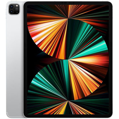 Picture of 2021 Apple 12.9-inch iPad Pro (Wi‑Fi + Cellular, 256GB) - Silver (Renewed)
