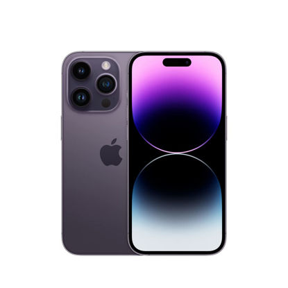 Picture of Apple iPhone 14 Pro, 256GB, Deep Purple for GSM (Renewed)