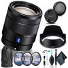 Picture of Sony Vario-Tessar T E 16-70mm f/4 ZA OSS Lens SEL1670Z, Filter Kit, Cap Keeper, Cleaning Kit, and More
