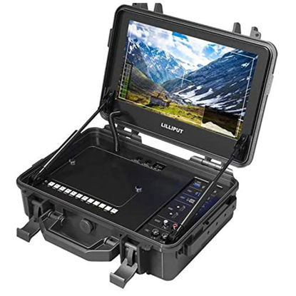 Picture of LILLIPUT BM120-4KS 12.5" 4K Monitor with 3D LUTS and HDR 4K Ultra-HD Native Resolution, Cover 137% Rec709 97% NTSC 90% DCI-P3 Color Space Color Space Peaking False Color & Time Code