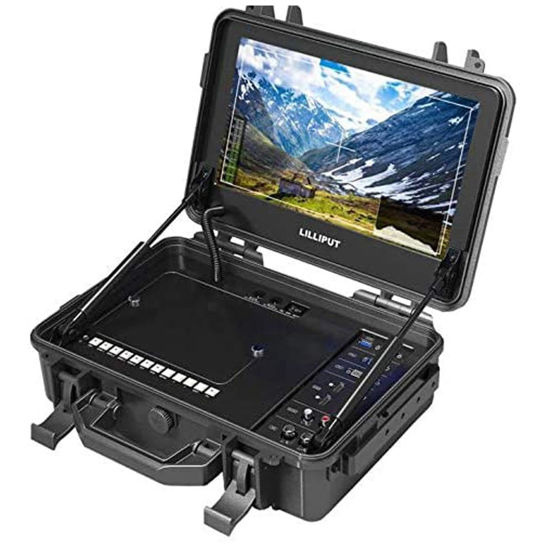 Picture of LILLIPUT BM120-4KS 12.5" 4K Monitor with 3D LUTS and HDR 4K Ultra-HD Native Resolution, Cover 137% Rec709 97% NTSC 90% DCI-P3 Color Space Color Space Peaking False Color & Time Code