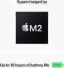 Picture of 2022 Apple MacBook Air Laptop with M2 chip (13.6-inch Liquid Retina Display, 8GB RAM, 512GB SSD Storage) Starlight (Renewed)