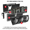 Picture of MSI Gaming GeForce RTX 3080 10GB GDRR6X 320-Bit HDMI/DP Nvlink Tri-Frozr 2 Ampere Architecture OC Graphics Card (RTX 3080 GAMING X TRIO 10G)