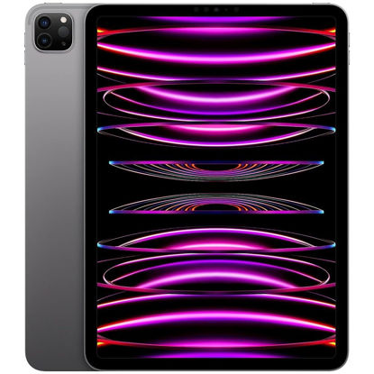 Picture of 2022 Apple iPad Pro (11-inch, Wi-Fi + Cellular, 256GB) - Space Gray (Renewed)