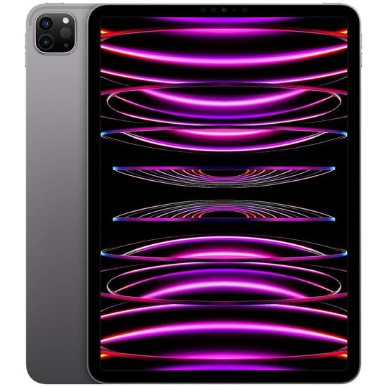 Picture of 2022 Apple iPad Pro (11-inch, Wi-Fi + Cellular, 256GB) - Space Gray (Renewed)